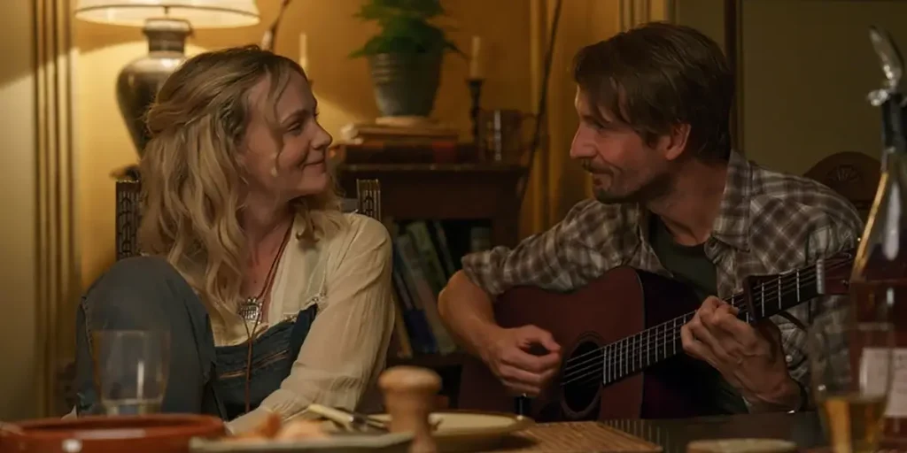 Carey Mulligan and Tom Basden in The Ballad of Wallis Island