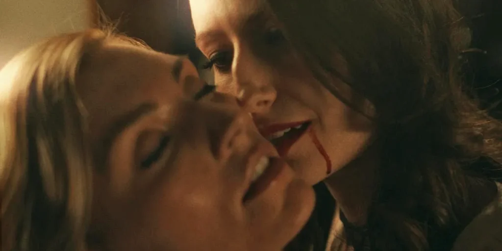 Anna Hindman and Chloe Carroll in How Far Does The Dark Go?