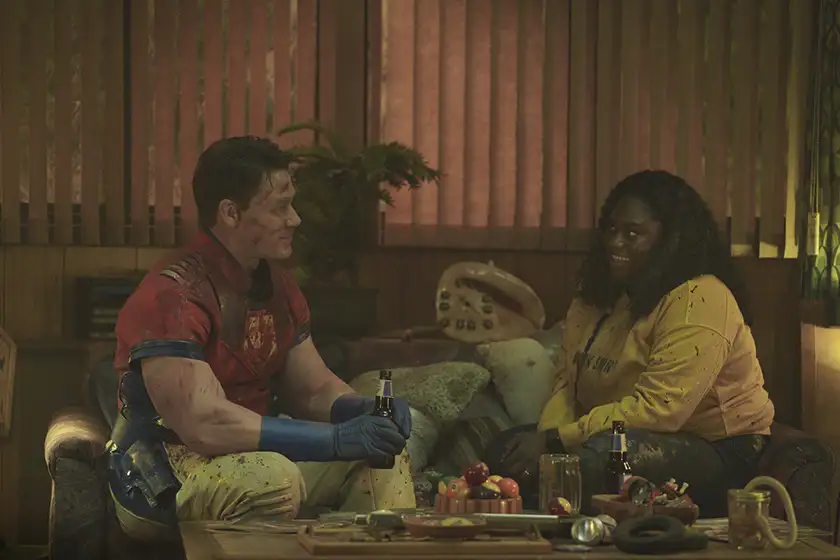 John Cena and Danielle Brooks in episode 5 of Peacemaker season 1, which we recap in this article 