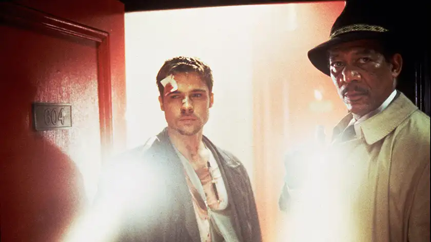 Seven (1995), one of the 10 Best Horror Thriller Suspense Movies Ranked from worse to best by to Loud And Clear Reviews