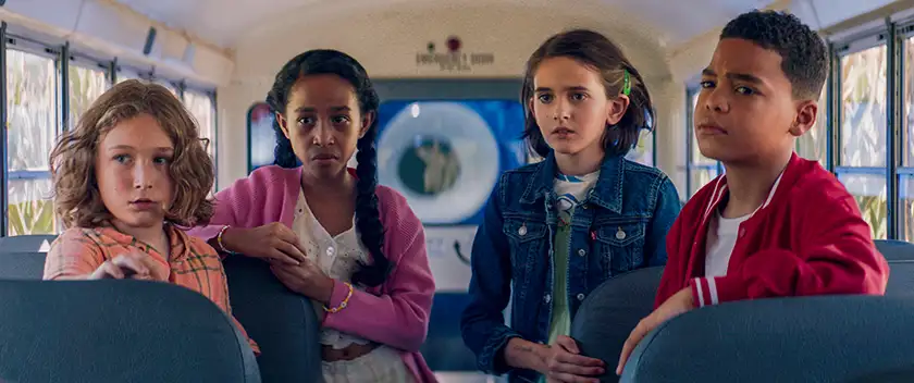 Kalon Cox, Genesis Rose Brown, Bianca Belle and Jaxen Kenner in Sketch (2025)