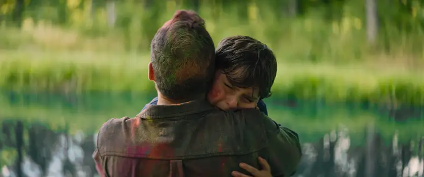 Tony Hale and Kue Lawrence in Sketch (2025)