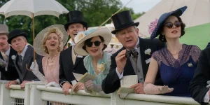 The nobles in a still from Downton Abbey: The Grand Finale