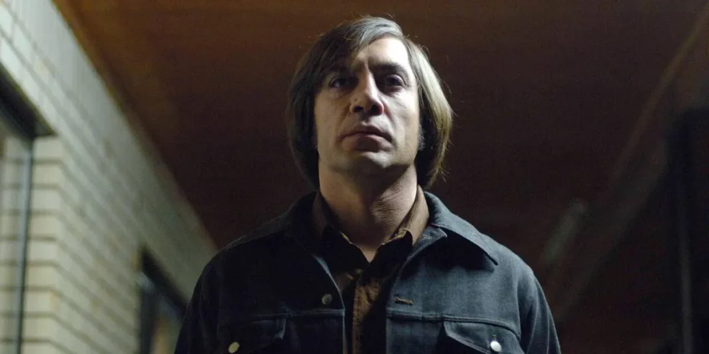 Javier Bardem in No Country for Old Men