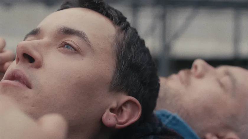 Tom Blyth and Russell Tovey in Plainclothes