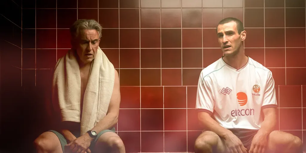 Steve Coogan and Éanna Hardwicke in Saipan (2025)