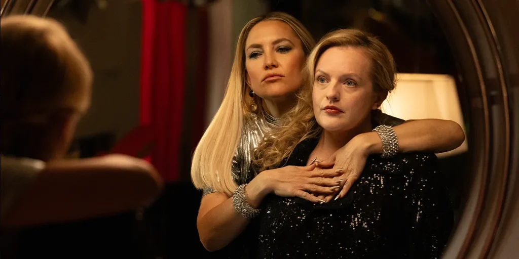 Kate Hudson and Elisabeth Moss in the 2025 movie "Shell"