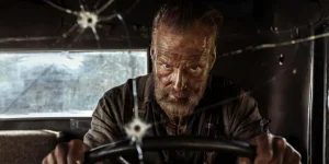 Jorma Tommila drives in Sisu: Road to Revenge