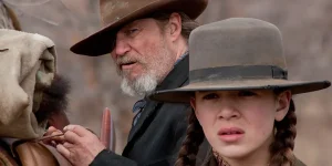 Jeff Bridges and Hailee Steinfeld in True Grit