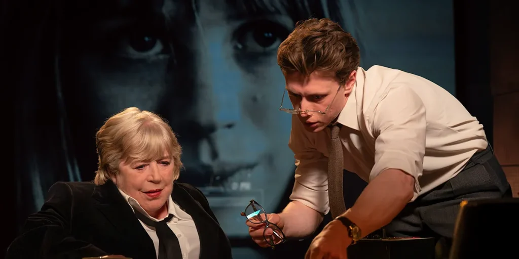 George MacKay in the 2025 movie Broken English