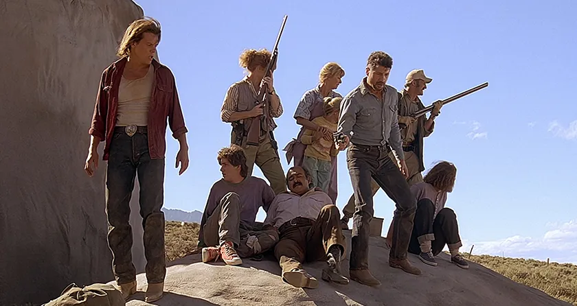 Tremors (1990), one of the 10 Best Halloween Movies for a Family Movie Night according to Loud And Clear Reviews