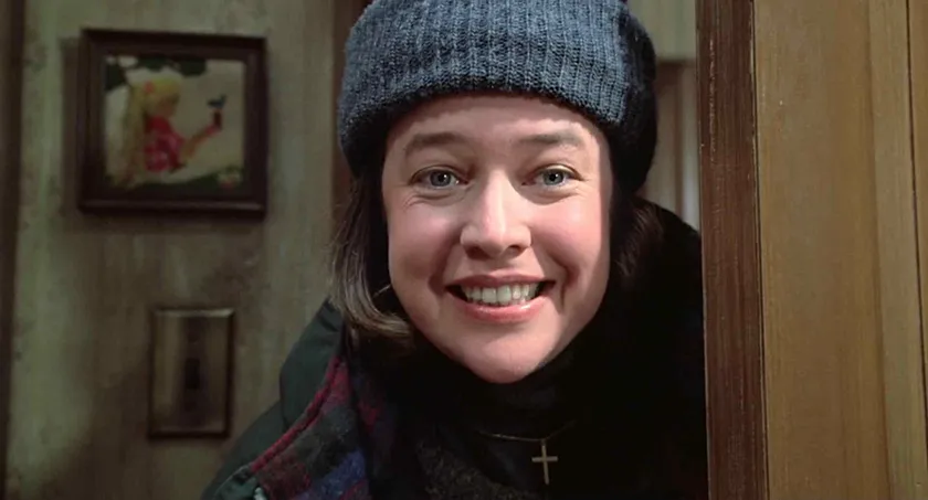 Annie Wilkes (Misery, 1990), one worst roommate in Loud And Clear Reviews' list of horror movie villains ranked from worst to best 