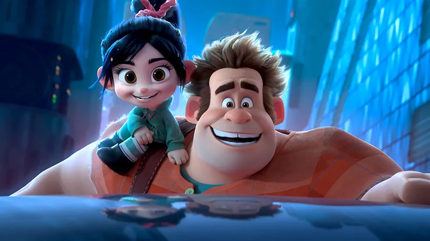 Vannelope and Ralph in Ralph Breaks the Internet