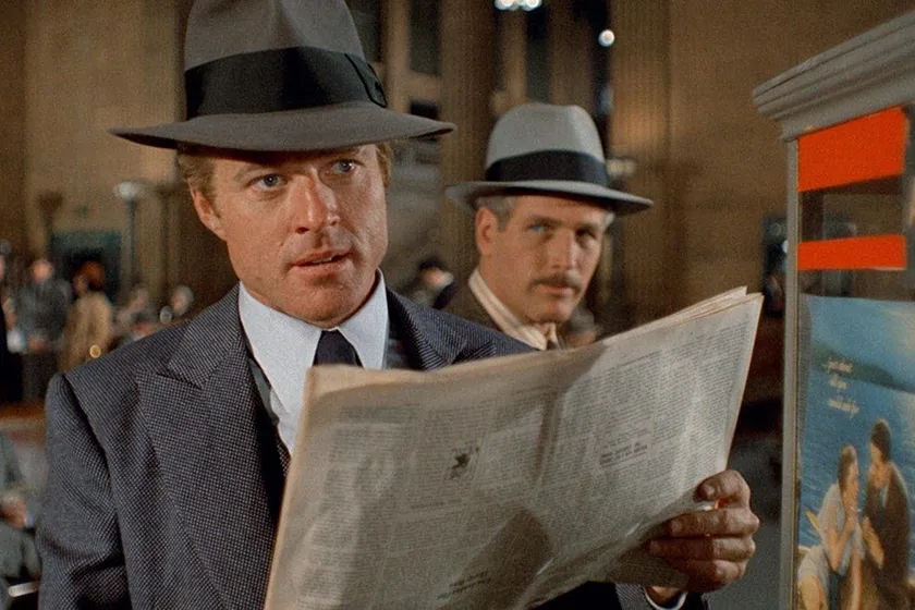 Robert Redford in The Sting (1973), one of the actor's 10 Essential Performances according to Loud And Clear Reviews