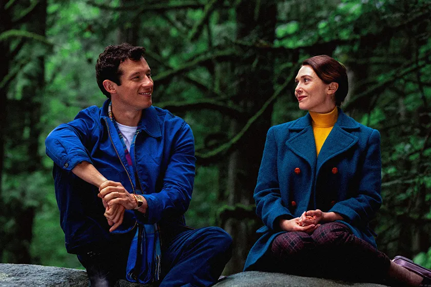 Callum Turner and Elizabeth Olsen in Eternity (2025)