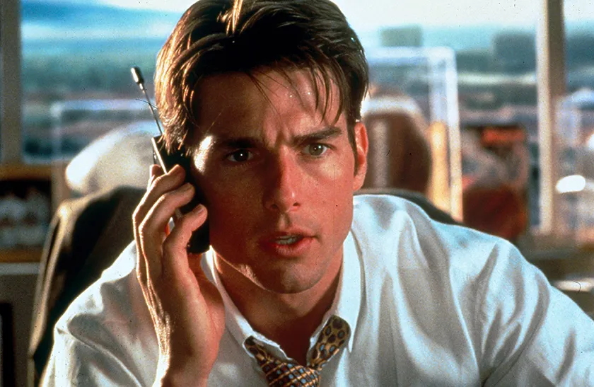 Tom Cruise in Jerry Maguire