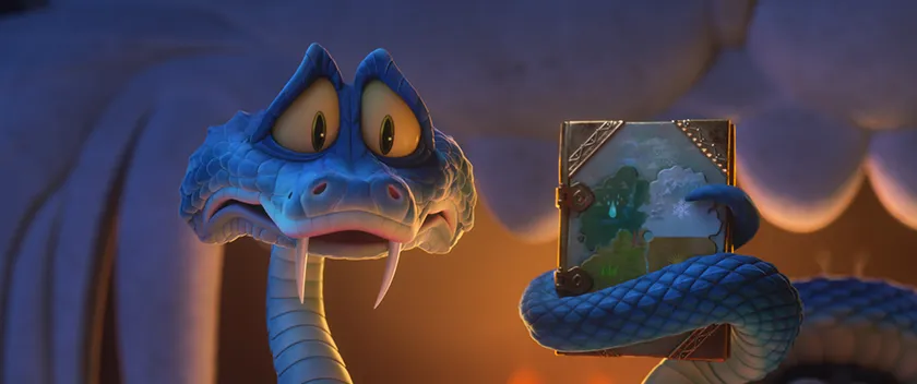 Gary De'Snake (voiced by Ke Huy Quan) in Walt Disney Animation Studios' "Zootopia 2."