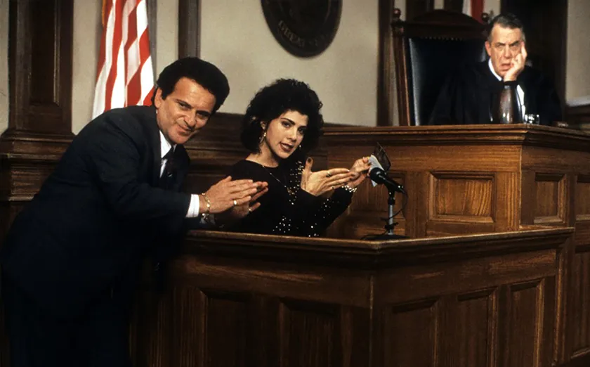 My Cousin Vinny (1992), one of the 10 best movies to watch after a breakup that aren't about breakups, according to Loud And Clear Reviews