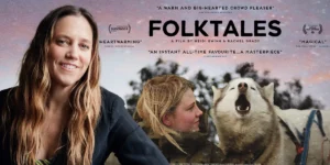 Director Heidi Ewing, whom we interview, and a still from the movie Folktales