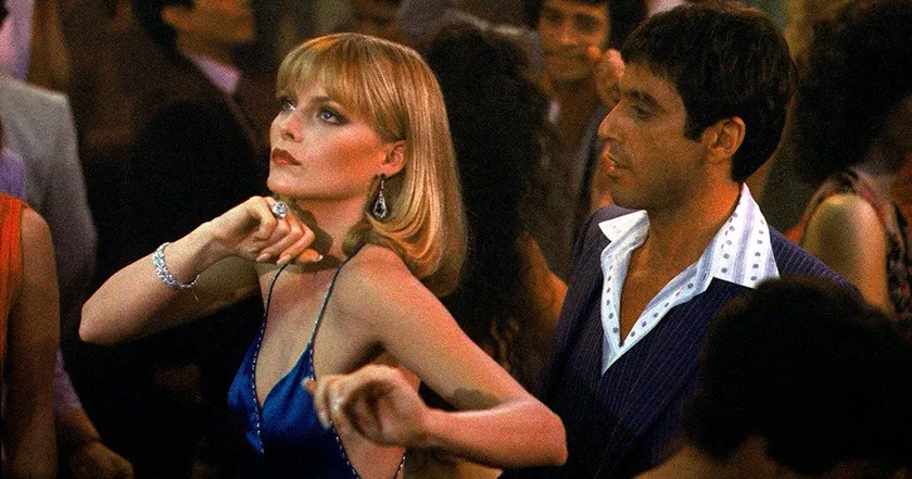 Scarface (1983), one of the 20 best Michelle Pfeiffer movies ranked from worst to best by Loud And Clear Reviews