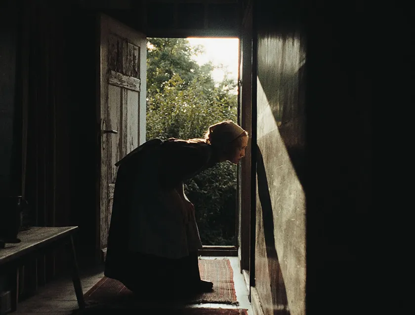 Luzia Oppermann in Sound of Falling, whose cinematographer, Fabian Gampfer, we interview