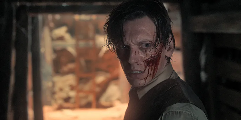 Jamie Campbell Bower as Henry Creel in the Stranger Things: Season 5 Finale