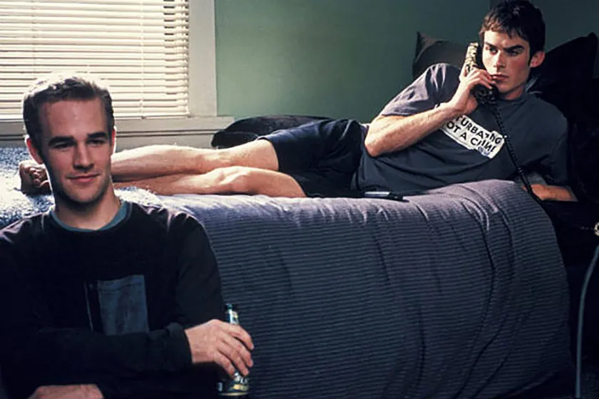 ames Van Der Beek and Ian Somerhalder in The Rules of Attraction