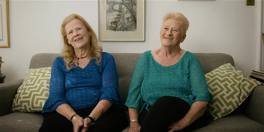 Dot and Betty in the documentary We Are the Shaggs