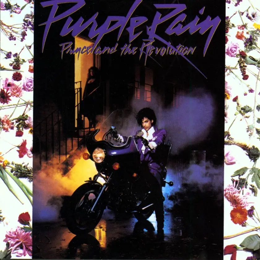 Vinyl cover for the Purple Rain soundtrack