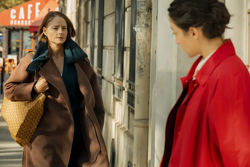Jodie Foster as Lilian Steiner and Luàna Bajrami as Valérie Cohen-Solal In ‘A Private Life’ from director Rebecca Zlotowski, whom we interview