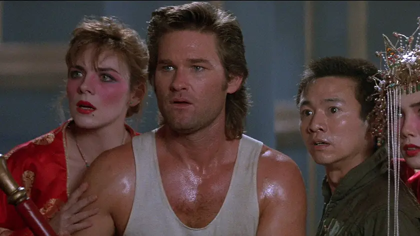 Big Trouble in Little China (1986), one of Johnny Cage’s 10 favorite movies according to Loud and Clear Reviews