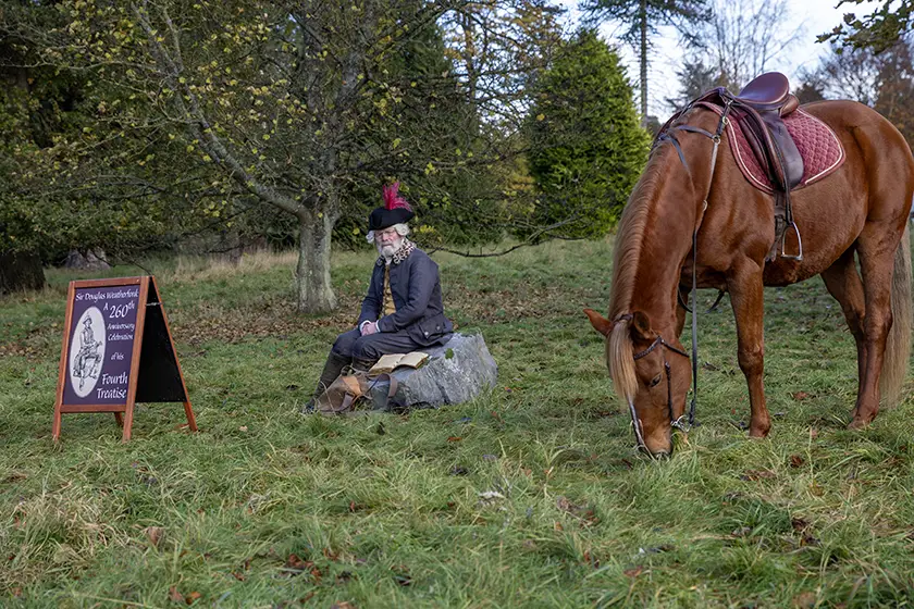 Peter Mullan in The Fall of Sir Douglas Weatherford