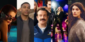 Stills from five of the 10 new and returning shows to stream in August 2026 according to Loud and Clear Reviews