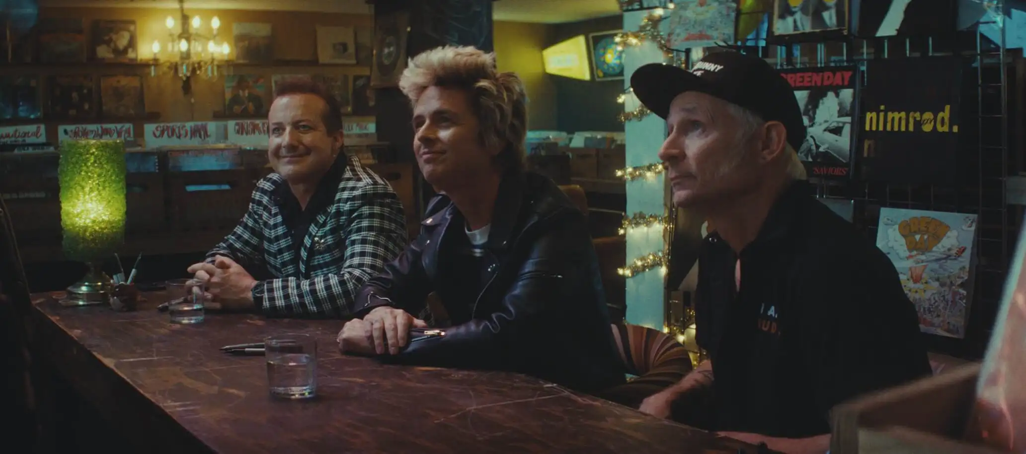 Tré Cool, Billie Joe Armstrong and Mike Dirnt as themselves in Nimrods: A Green Day Comedy