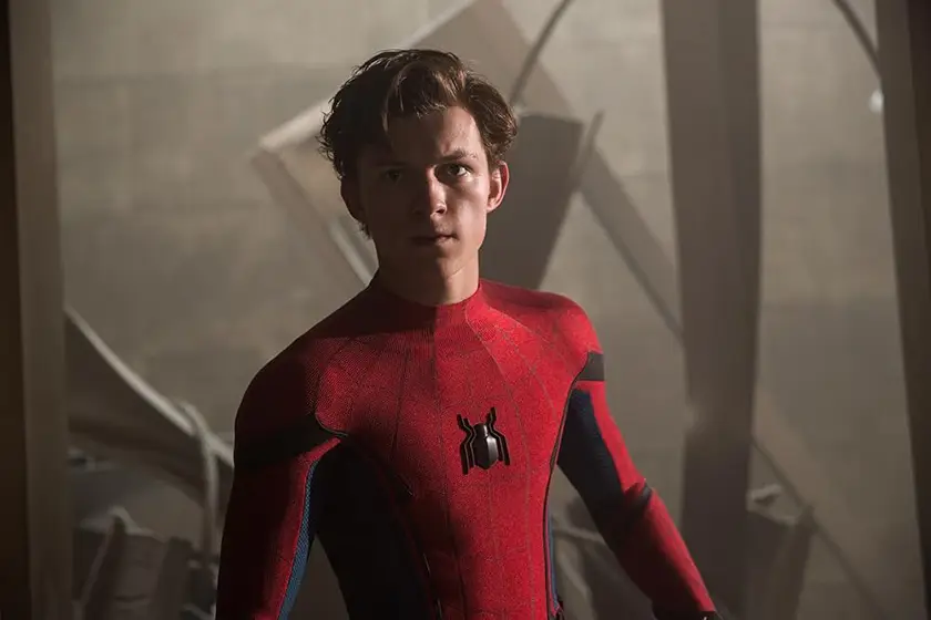 Tom Holland in Spider-Man: Homecoming, one of the movies in the MCU's Spider-Man trilogy discussed in this retrospective