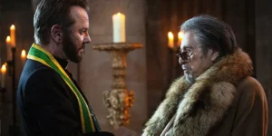 Kiefer Sutherland and Al Pacino in Father Joe