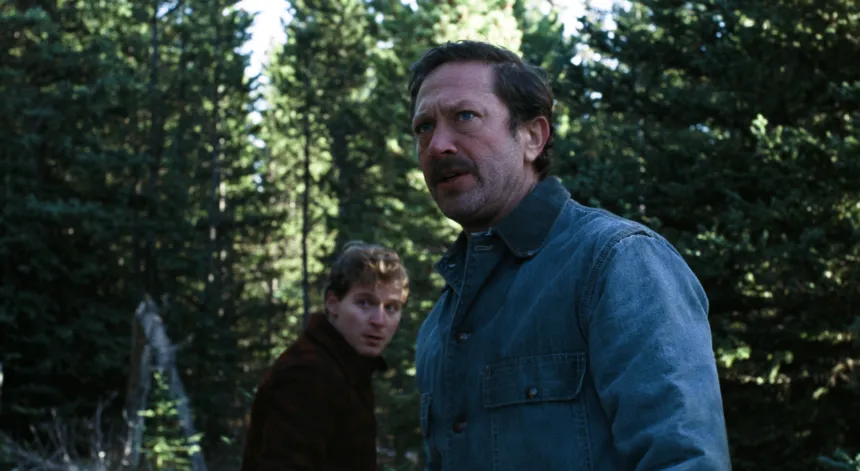 Ebon Moss-Bachrach and Fred Hechinger in A Long Winter